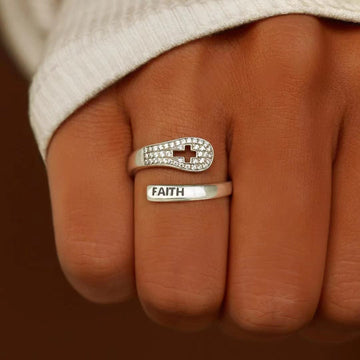 Faith Sterling Silver Ring — A Testament You Can Wear Daily