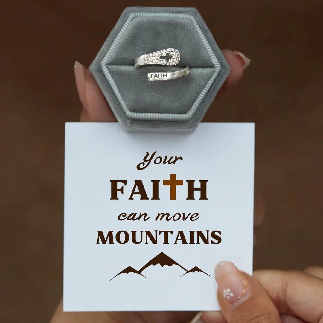 Faith Sterling Silver Ring — A Testament You Can Wear Daily