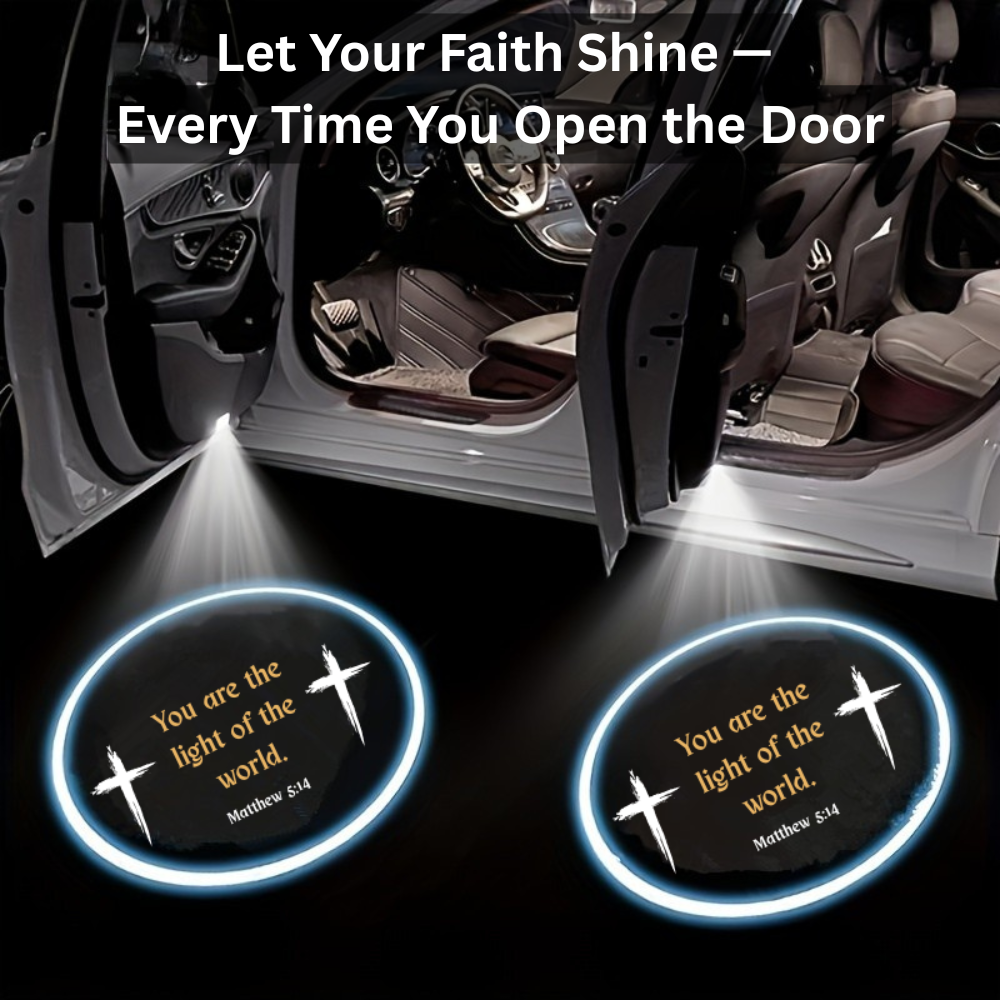 FaithGlow Car Door Light (Set of 2 Lights)