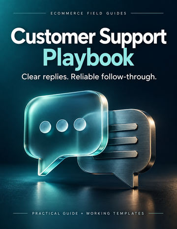 Customer Support Playbook
