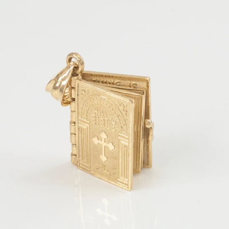 Holy Bible Pendant Necklace