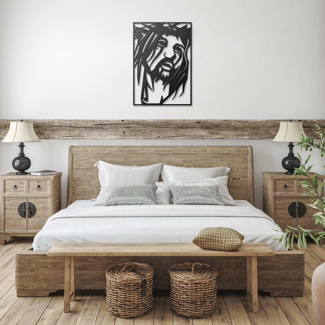 Weeping Jesus Wall Art Decor